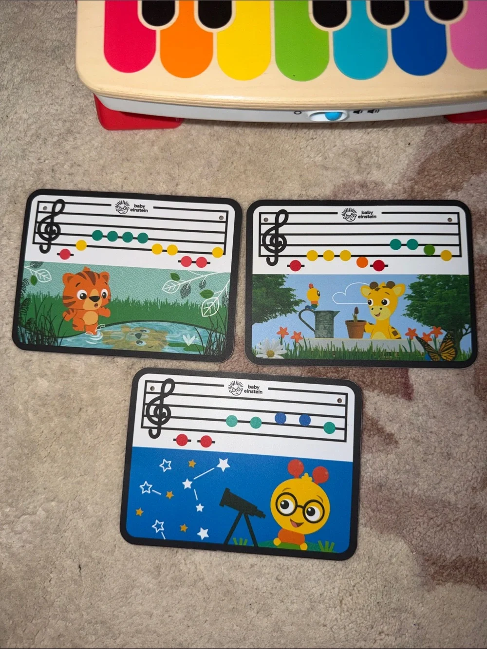 Baby Einstein Cal's First Melodies Magic Touch Wooden Piano